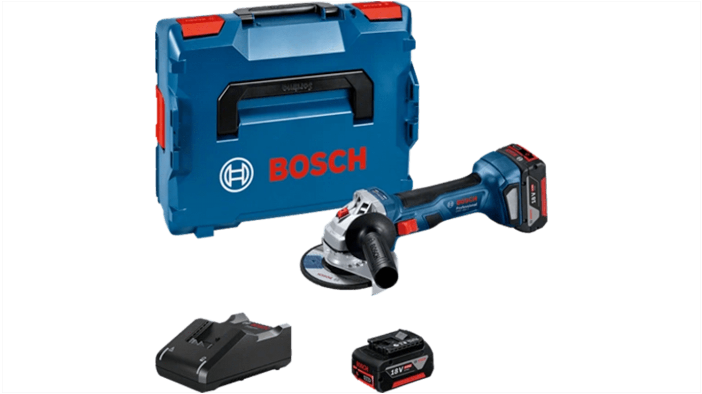 Smerigliatrice cordless Bosch GWS 18V-7, disco 125mm, vel. 11000giri/min, 18V, 700W, Cordless, Cordless