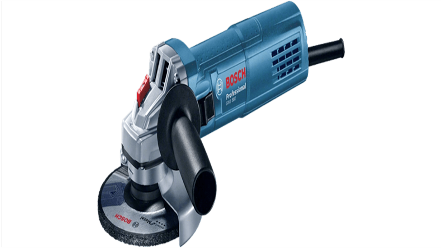 Smerigliatrice cordless Bosch GWS 880, disco 115mm, vel. 11000giri/min, 220 → 240V, 880W, Cordless, spina UK