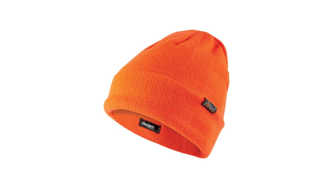 Gorro U Group de 100 % acrílico Naranja fluorescente