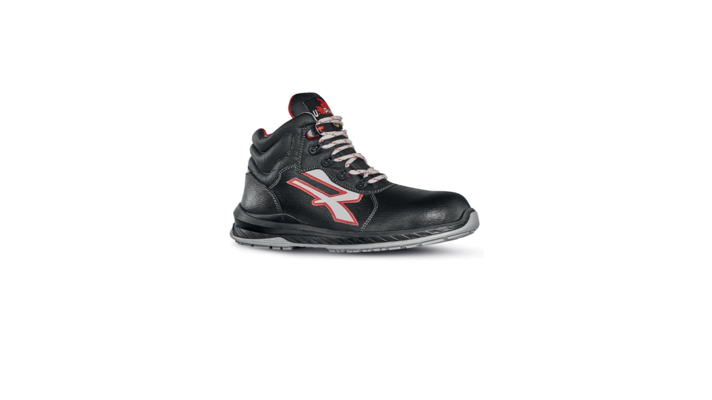 Scarpe antinfortunistiche S3 U Group Red Industry, 36  Unisex, resistenti all'acqua, con puntale di sicurezza