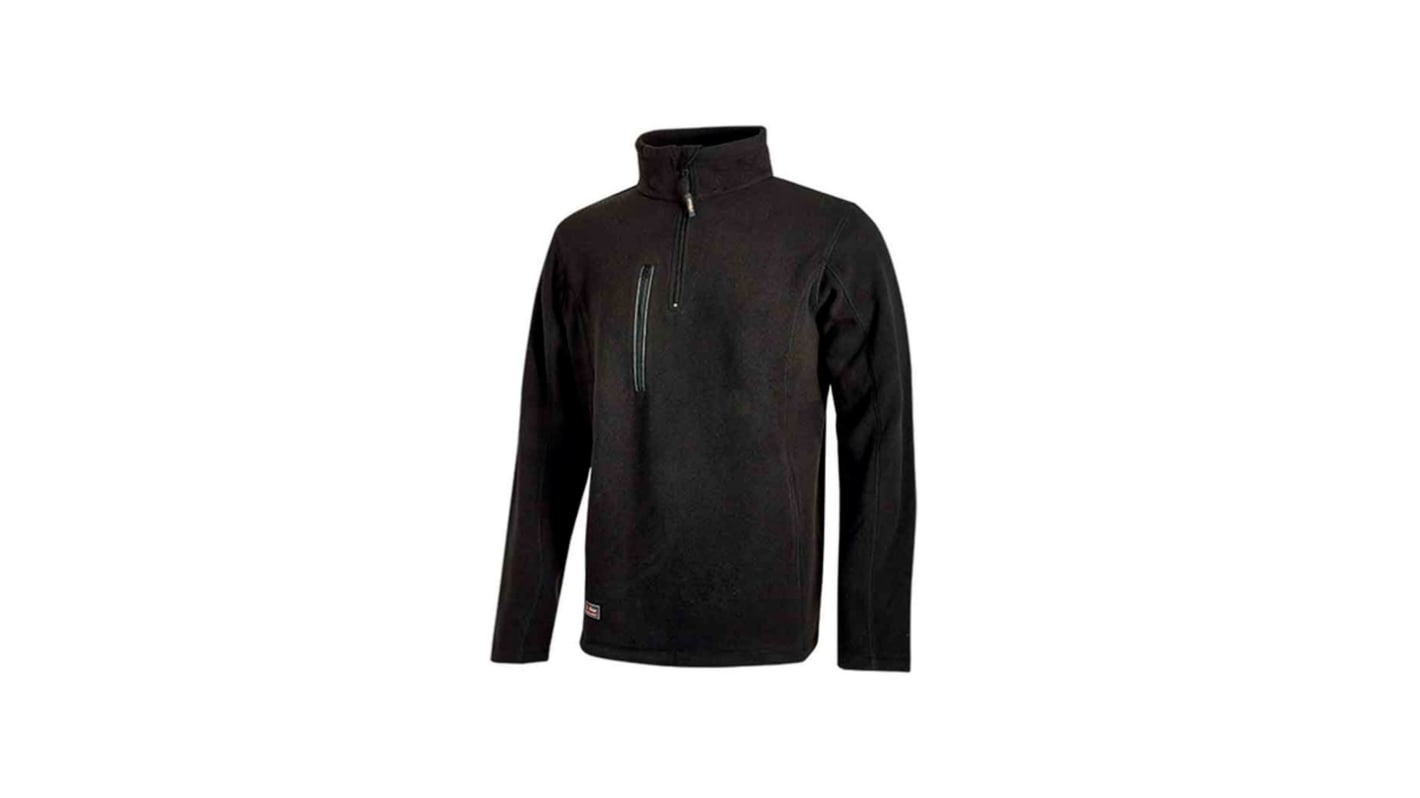 U Group Enjoy Black 100% Polyester Men Work Sweatshirt XL