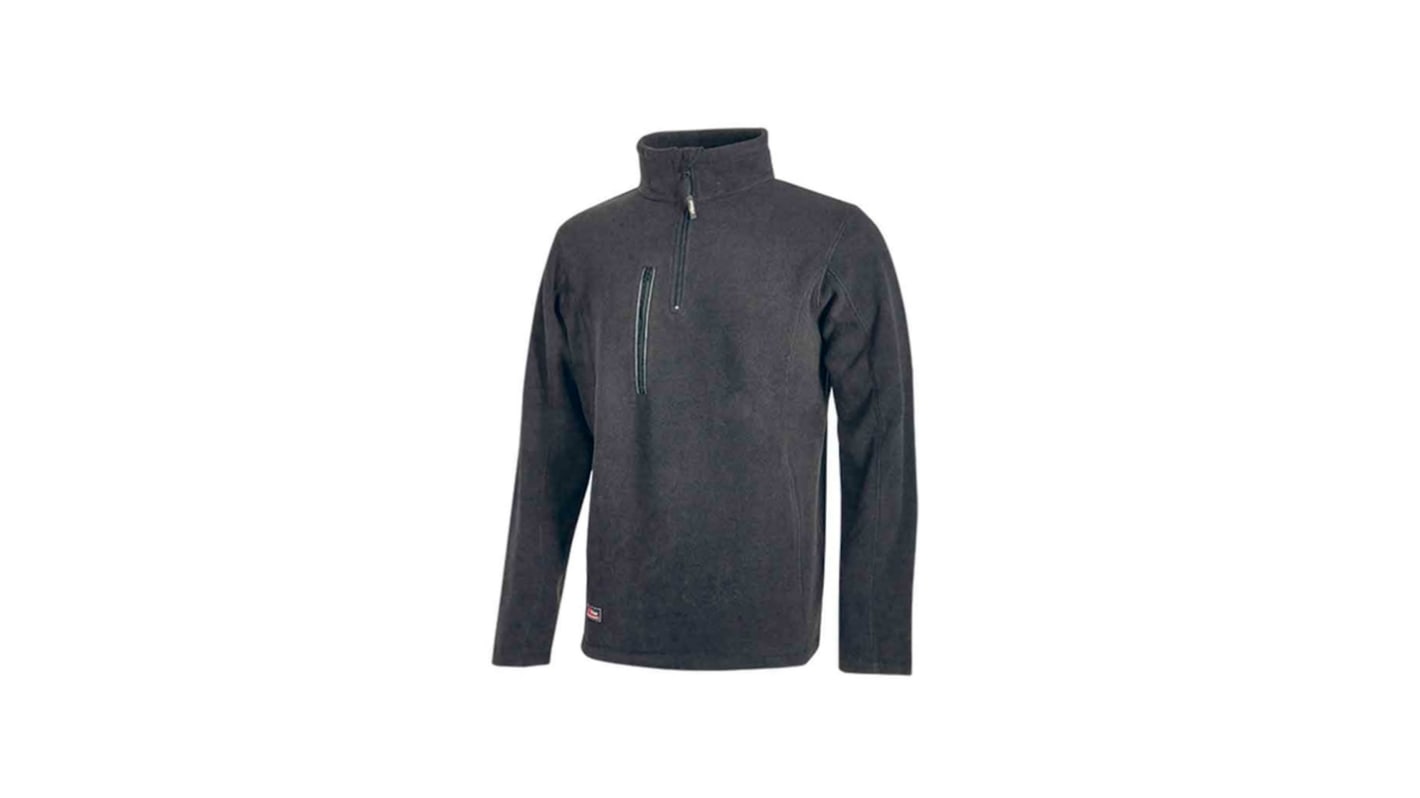 Sudadera de trabajo U Group de color Gris, talla 3XL, para Hombre, serie Enjoy, 100 % poliéster