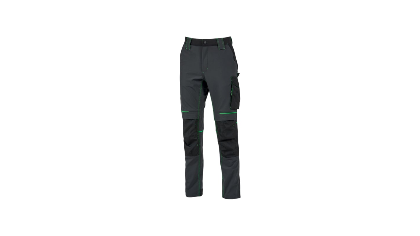 Pantalones de trabajo para Hombre, pierna 35plg, Rojo, Hidrófugo, 100 % poliéster Performance 36 → 39plg 98