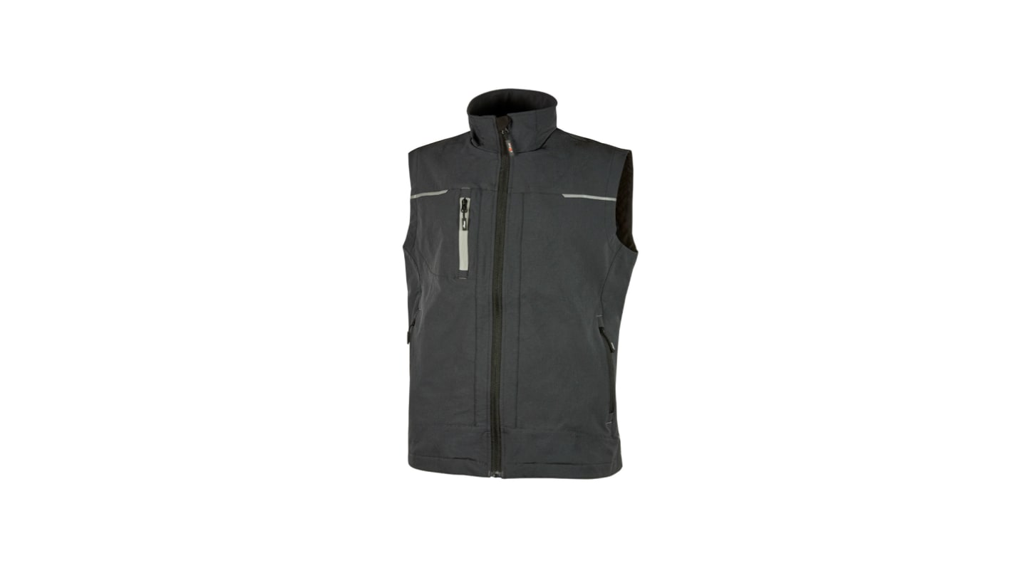 Chaqueta, 3XL, Gris, Transpirable, Hidrófugo Performance