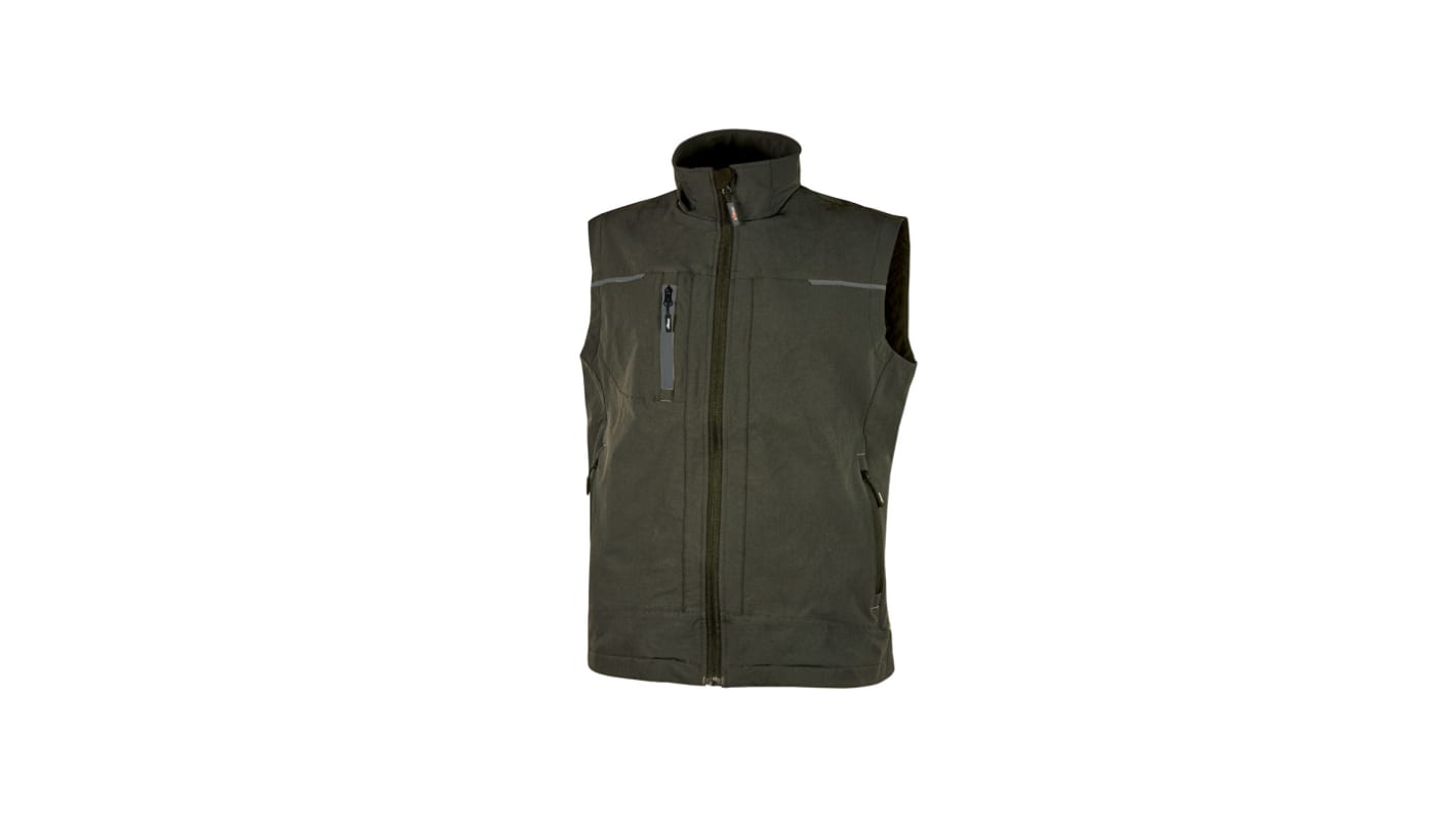 Chaqueta, 4XL, Verde, Transpirable, Hidrófugo Performance