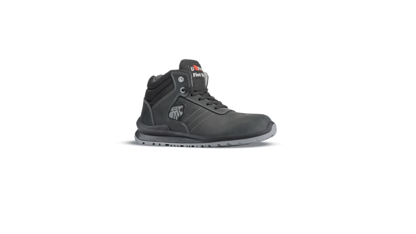Zapatos de seguridad Unisex U Group de color Negro, talla 43, S3 SRC