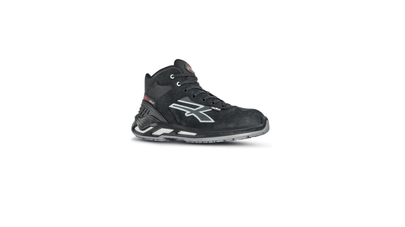 Zapatos de seguridad Unisex U Group de color Negro, gris, talla 47, S3 SRC