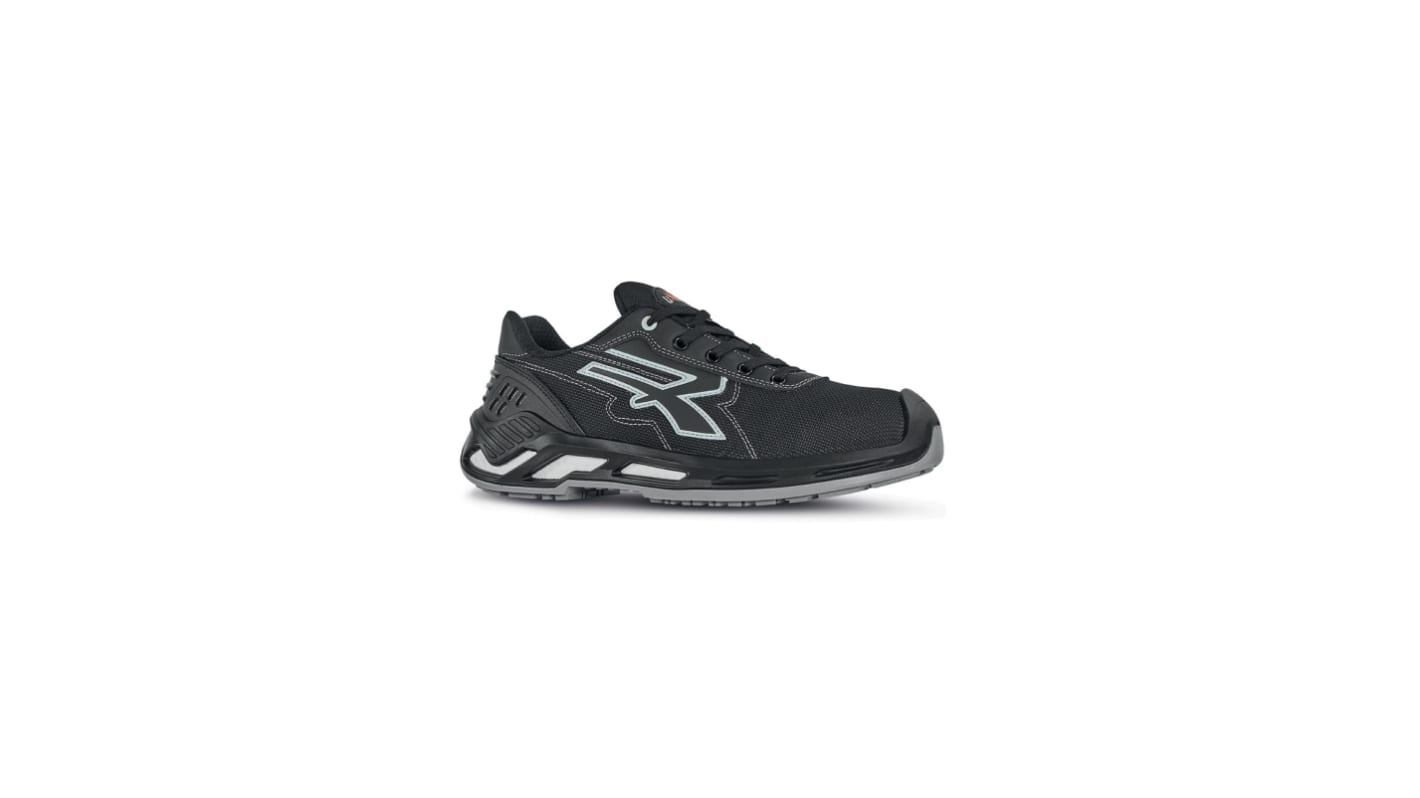 Zapatos de seguridad Unisex U Group de color Negro, gris, talla 45, S3 SRC