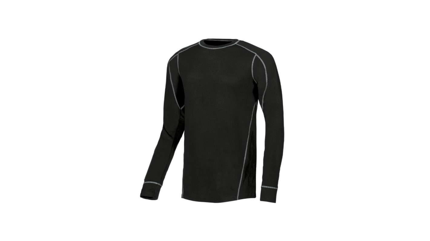 U Group Black 100% Polyester Base Layer, 4XL