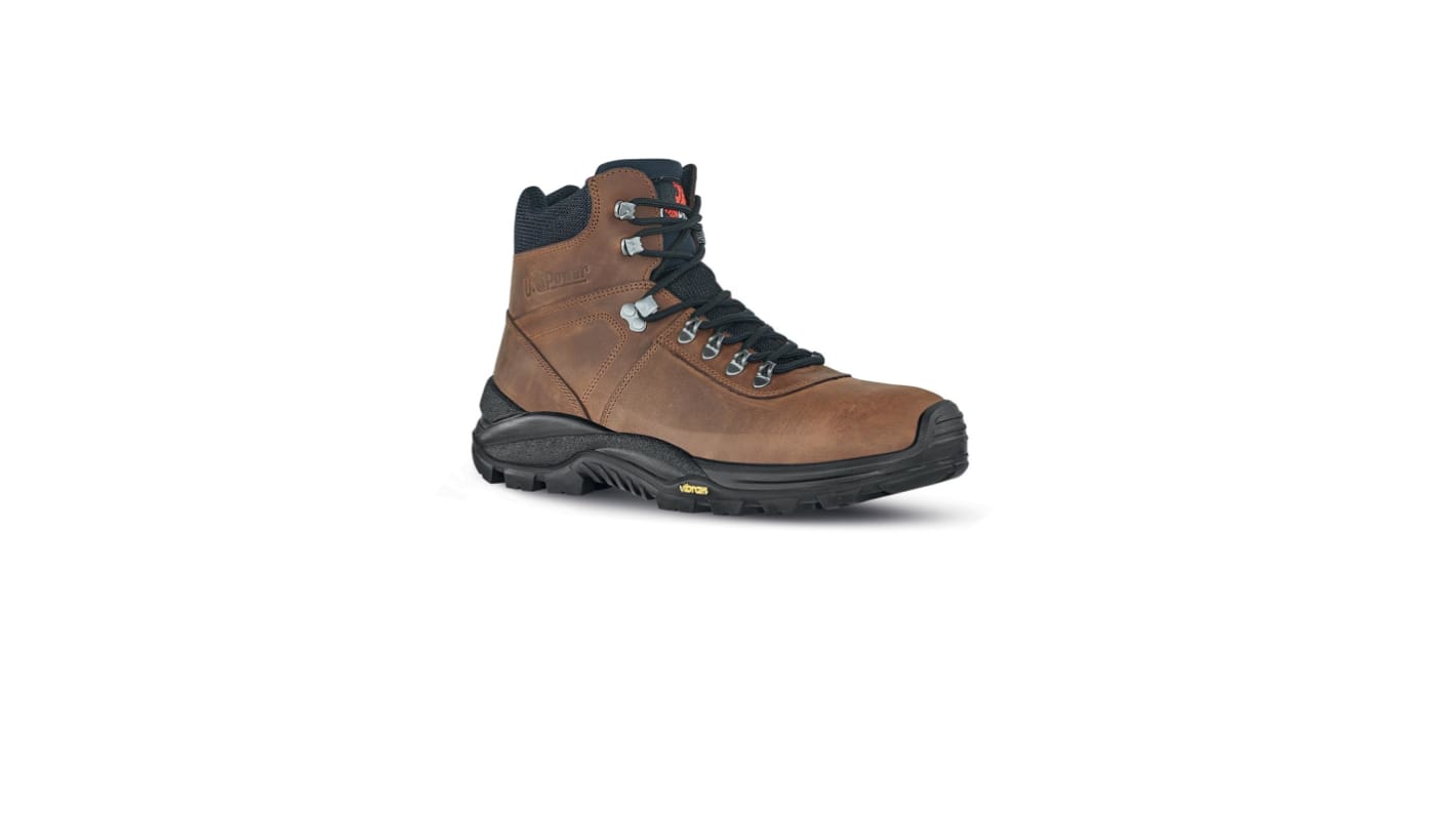 Botas de seguridad para hombre U Group de color Marrón, talla 39, S3 SRC