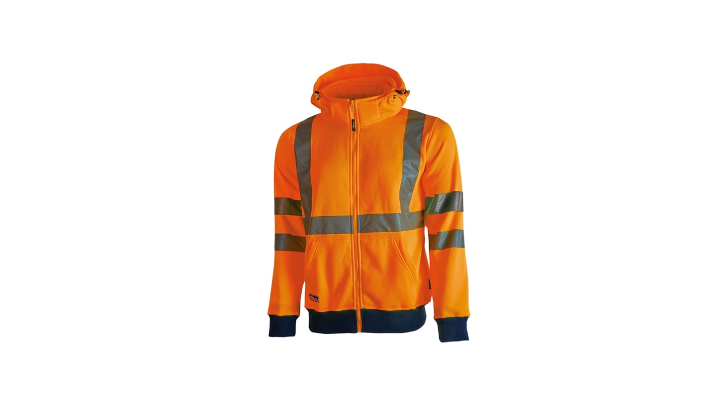 U Group Hi - Light Orange 100% Polyester Hi Vis Jacket 3XL