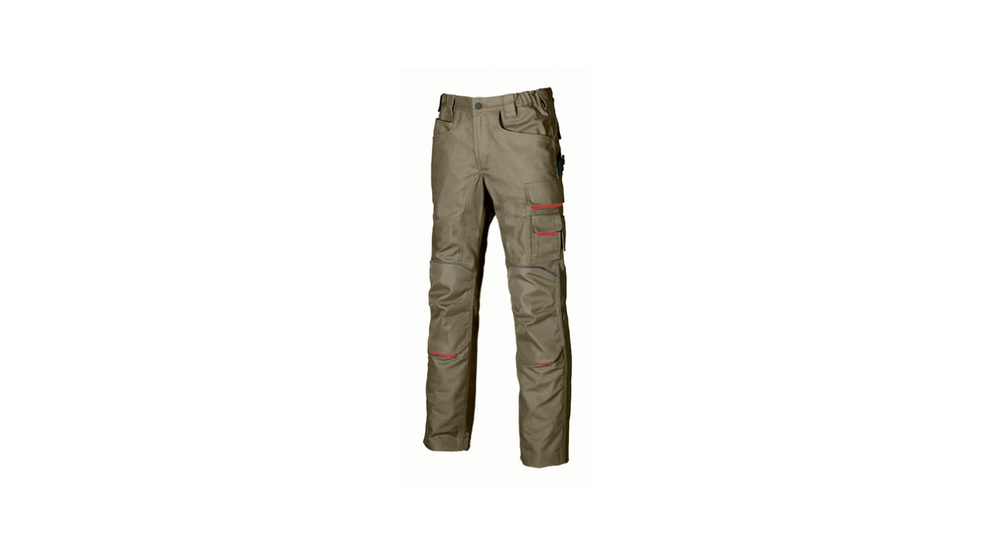 U Group Don't worry Desert Sand 40% Polyester, 60% Cotton Durable Trousers 29-31in, 74-78cm Waist