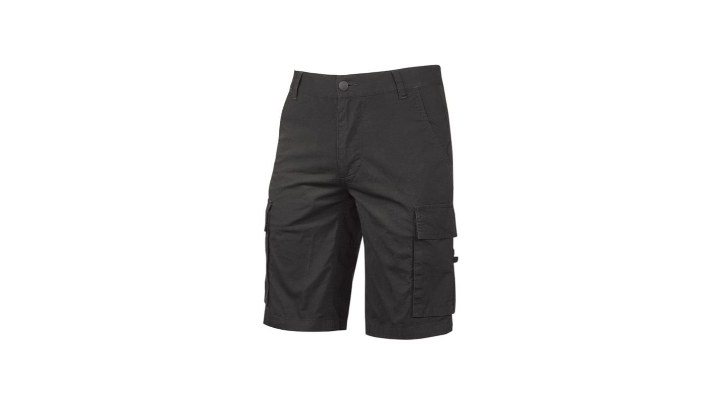 U Group Enjoy, Unisex Arbeitsshorts, 3 % Spandex, 97 % Baumwolle Schwarz