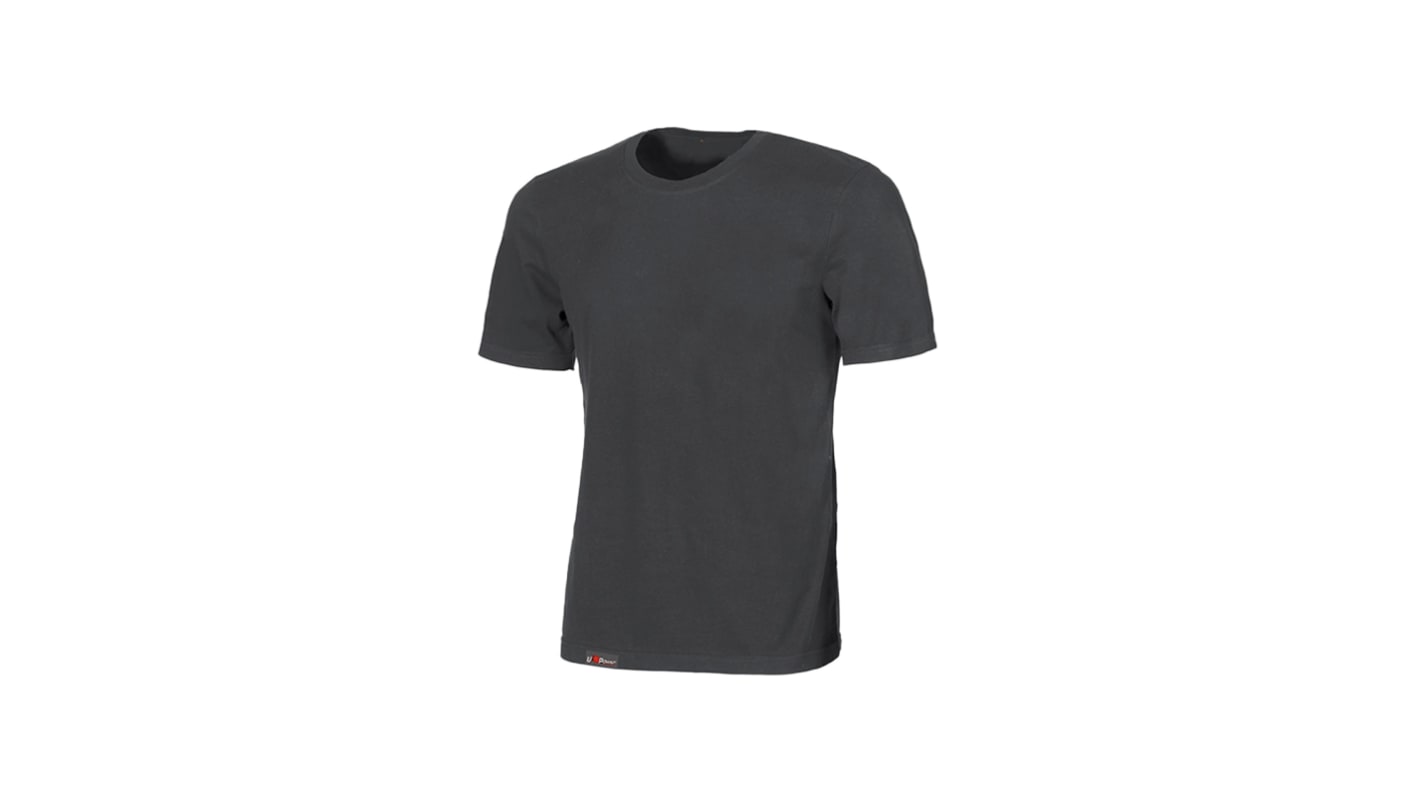 T-shirt 10% Viscosa, 90% Cotone Grigio XXL XXL Corto