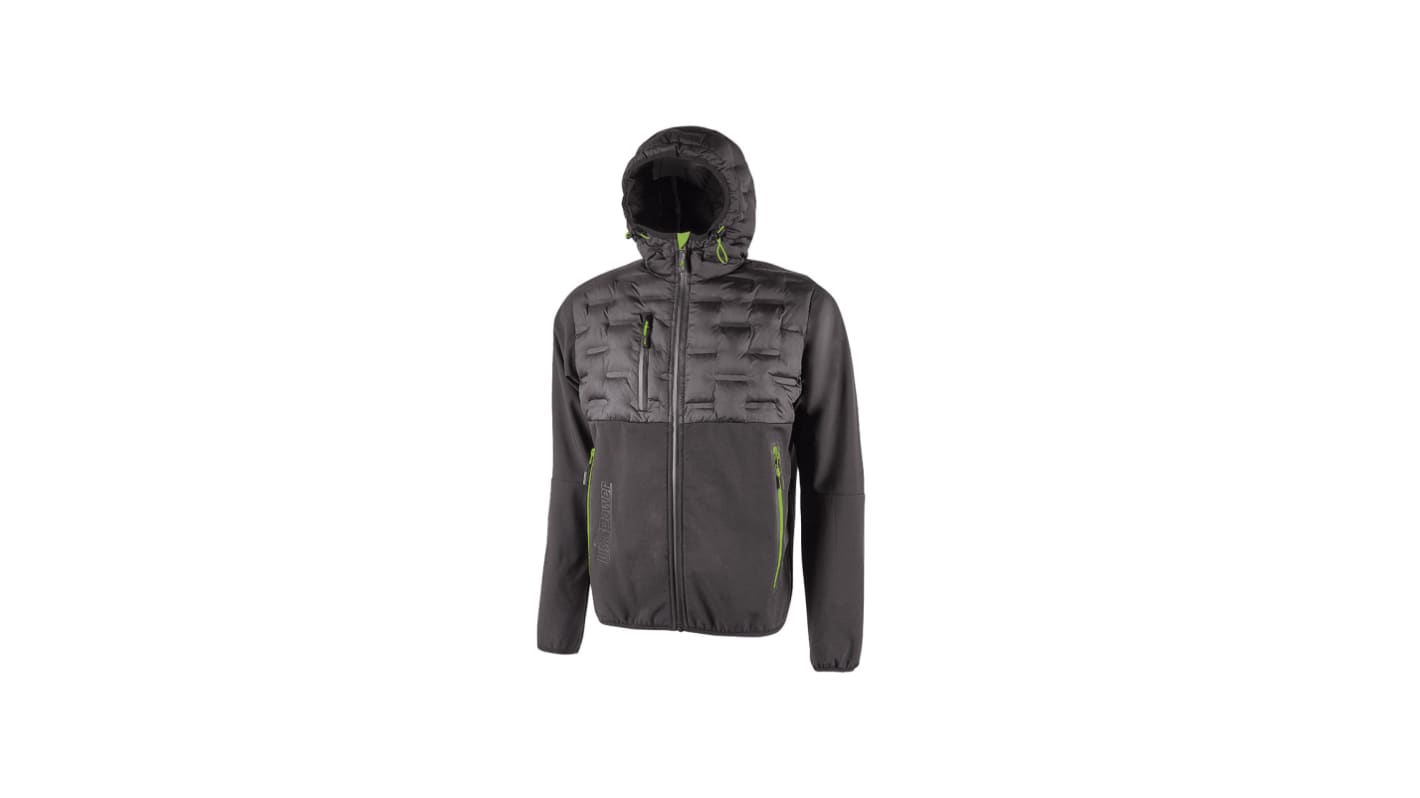 U Group FUTURE Unisex Kapuzenjacke Grau, Größe 3XL