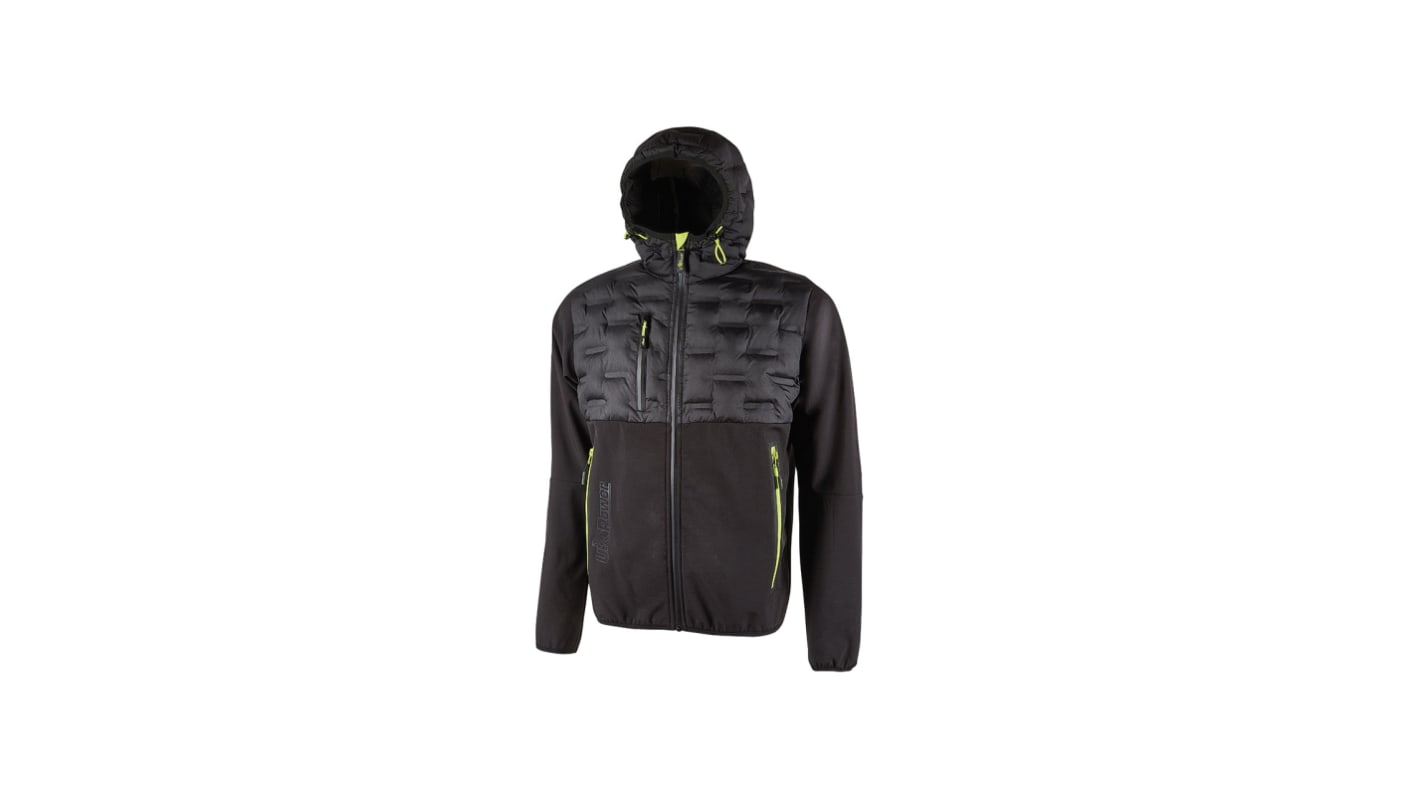 U Group FUTURE Unisex Kapuzenjacke Schwarz, Größe XXL