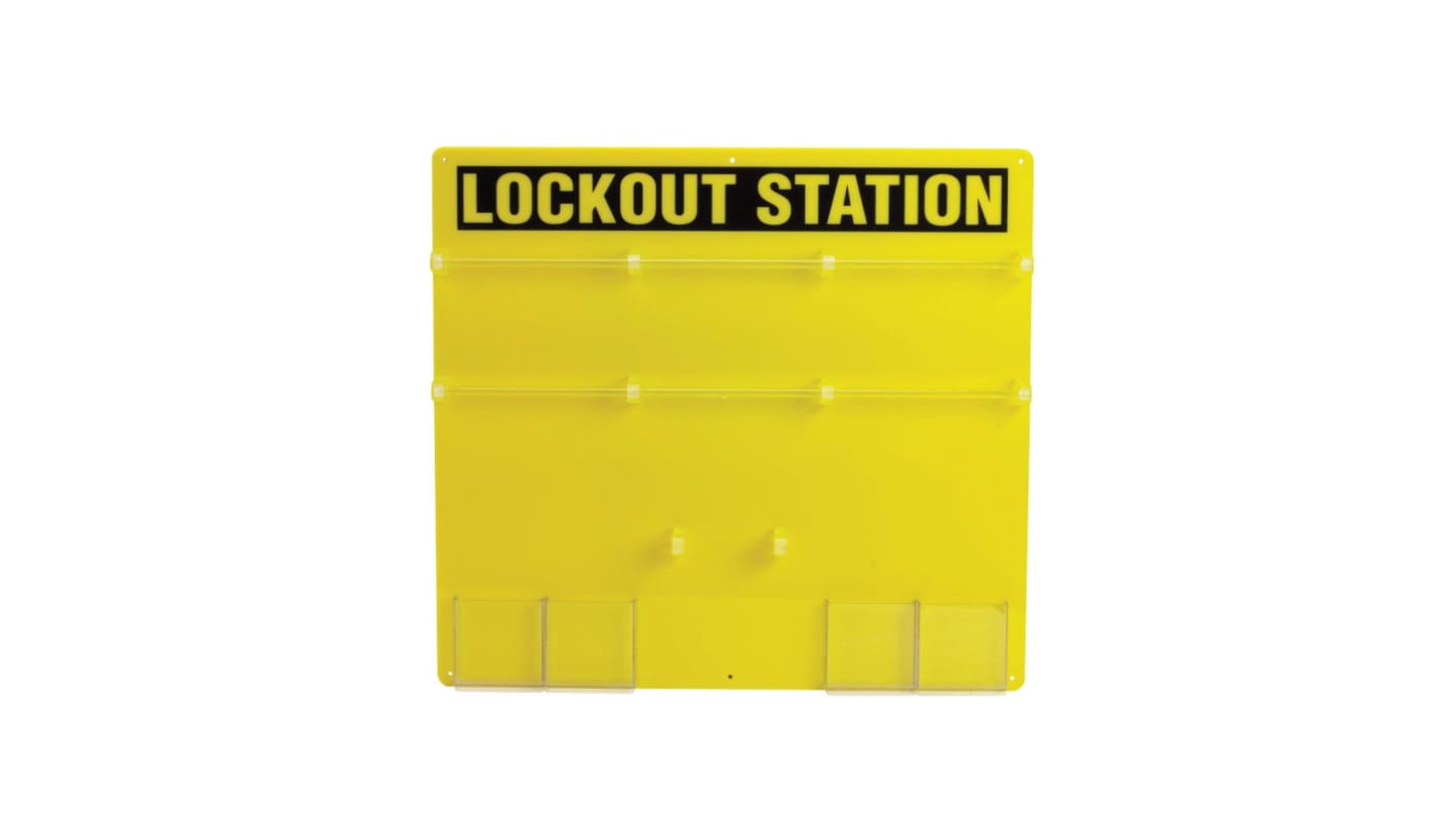 Brady 36 Padlock Lockout Station Board