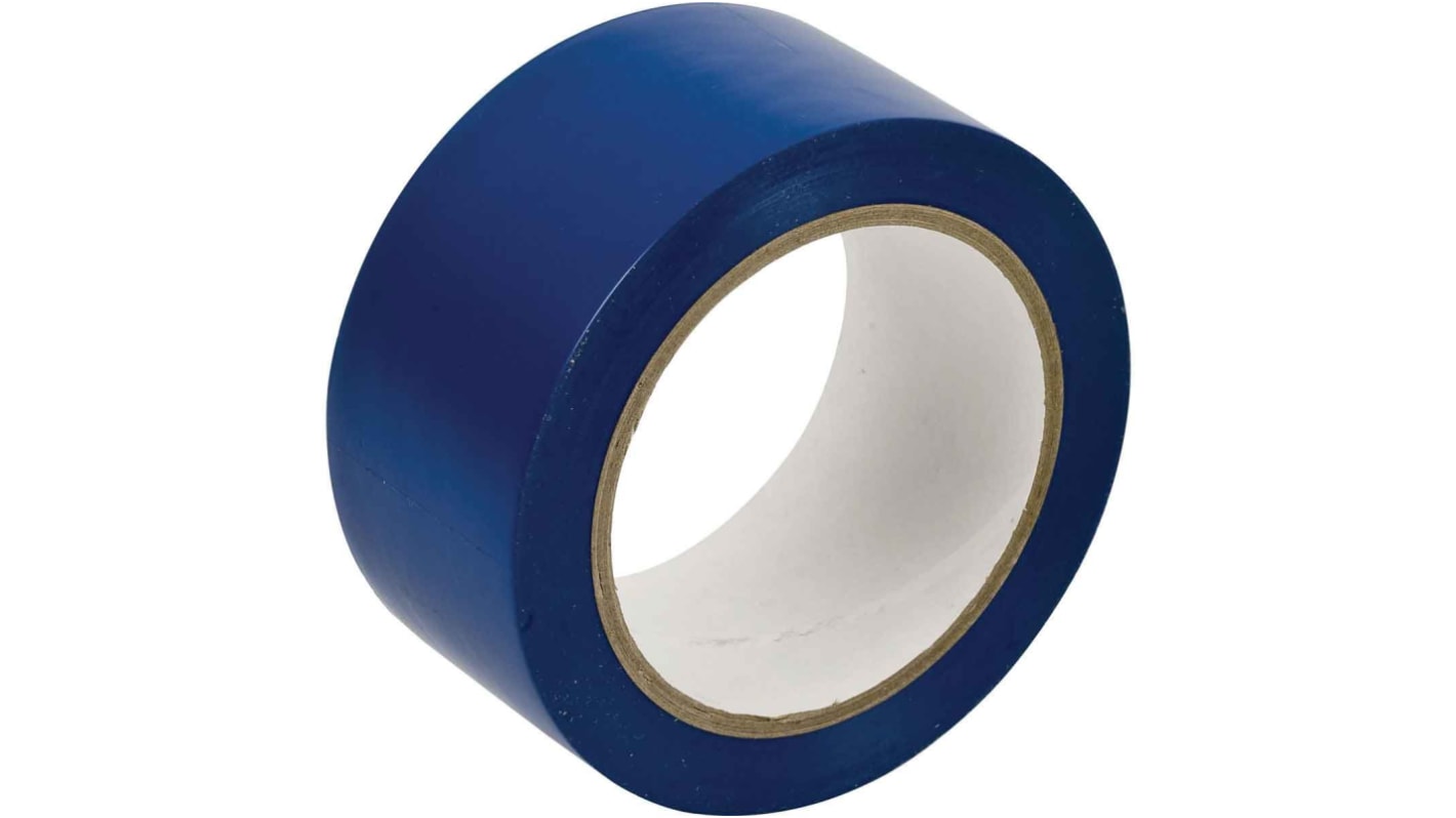 Brady Vinyl Markierungsband Blau Typ Bodenmarkierungsband, Stärke 0.14mm, 50.80mm x 32.92m