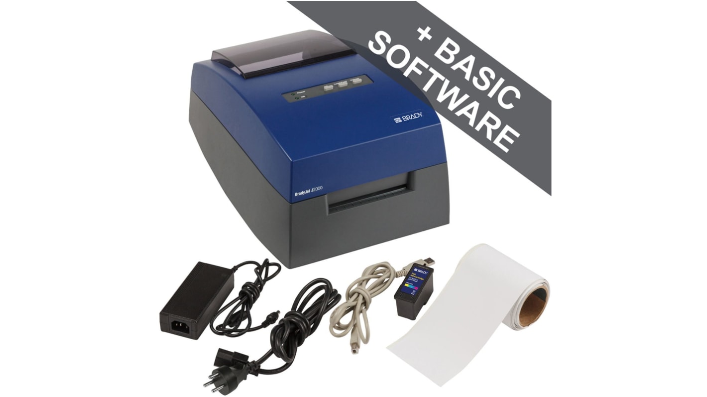 Brady J2000-EU Label Printer, 101.6mm Max Label Width