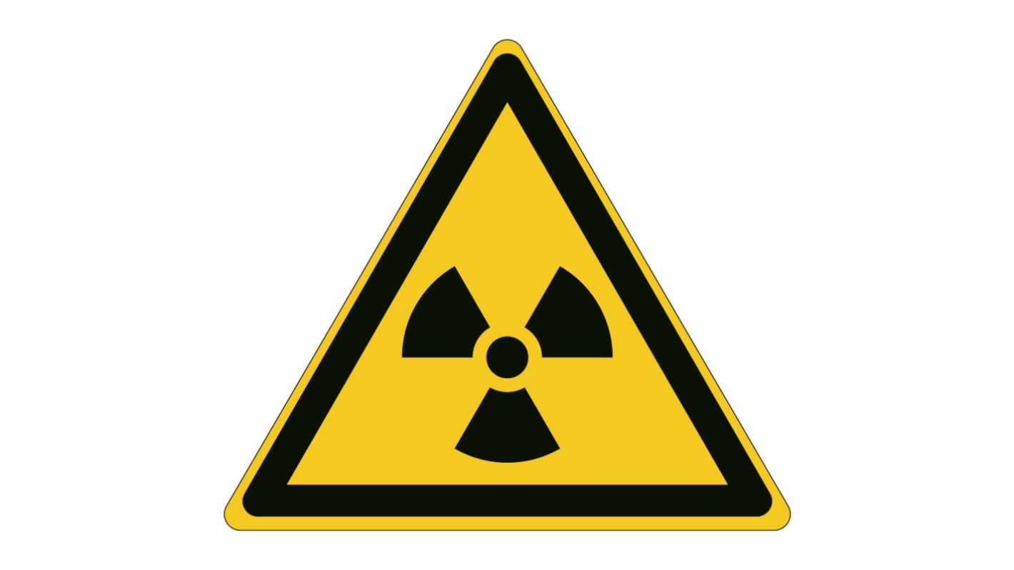 Brady Self-Adhesive Biological Hazard Hazard Warning Sign