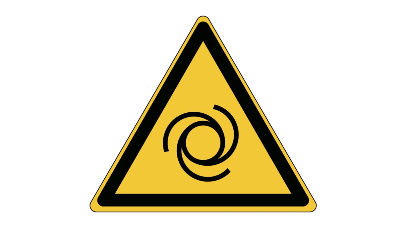 Brady Self-Adhesive Machinery Hazard Hazard Warning Sign