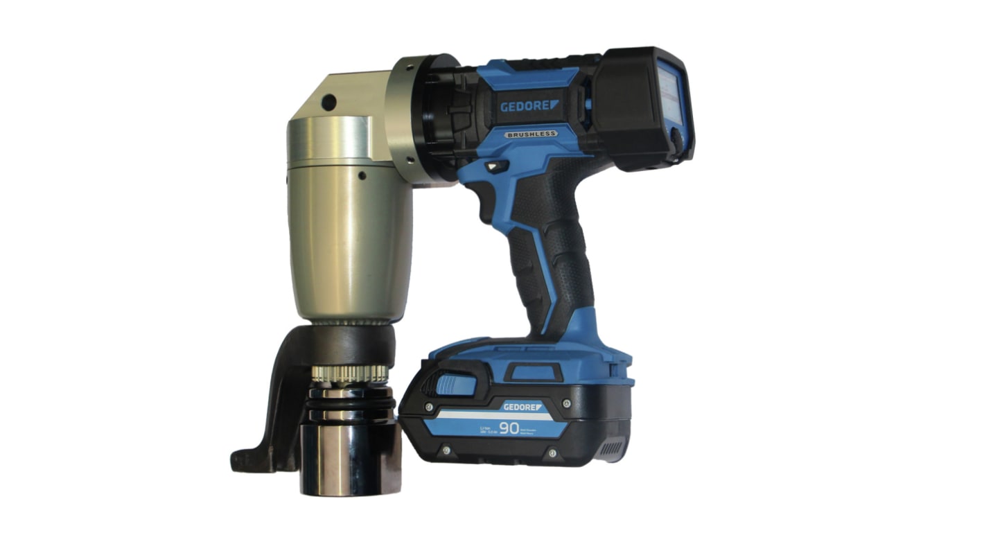 Chiave dinamometrica cordless, coppia 1200Nm, 1 velocità