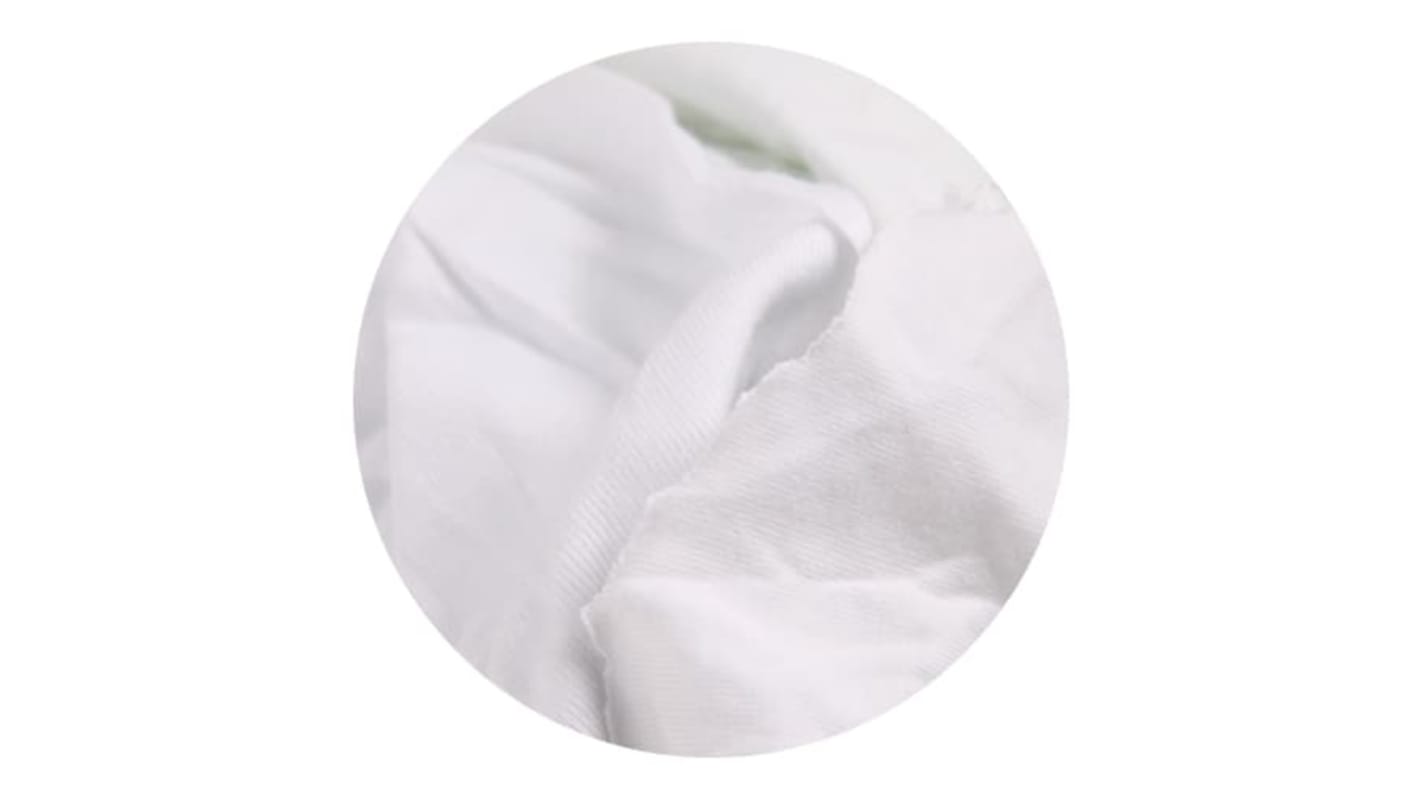 Davis & Moore Premium New Bleached White Hosiery Rags Dry Cloths