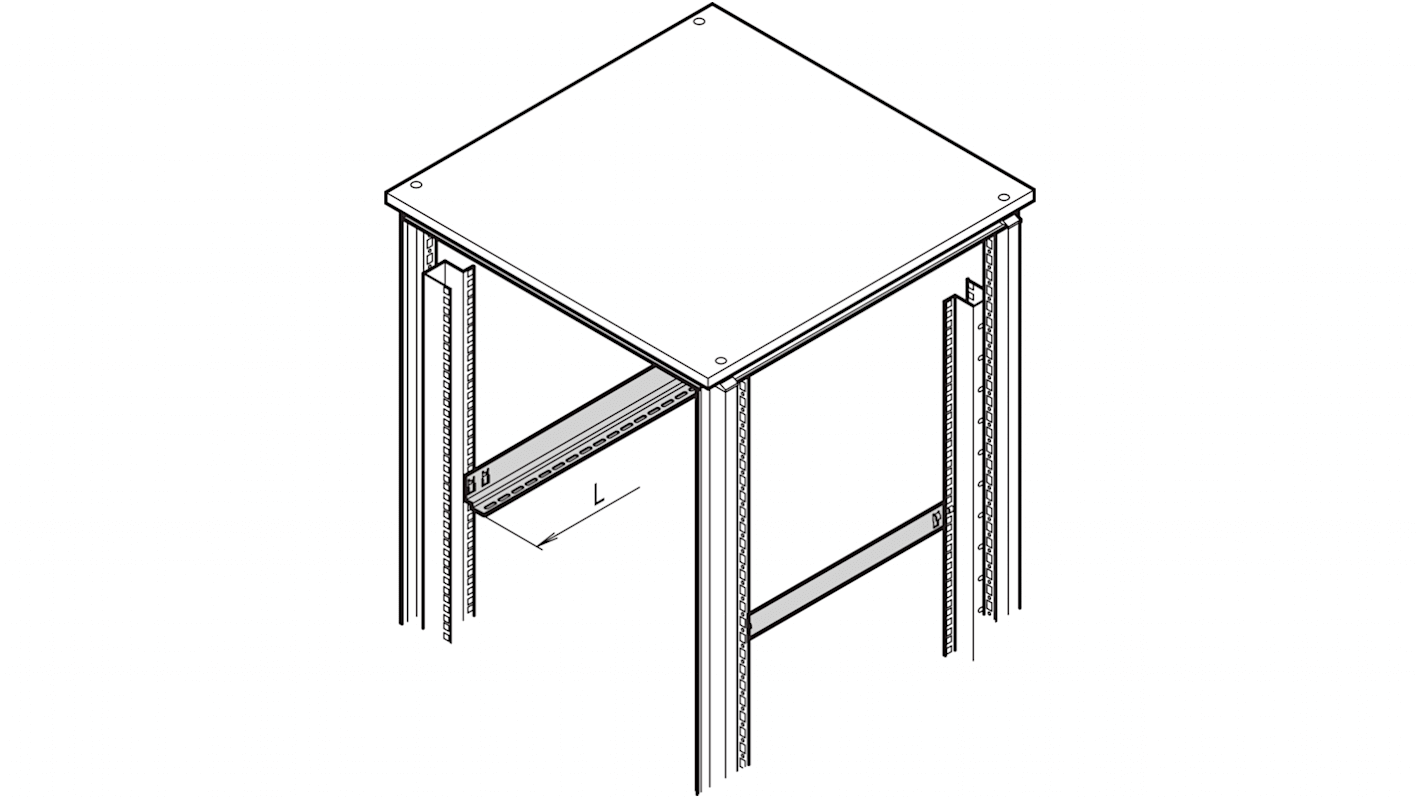 nVent SCHROFF Gleitschiene