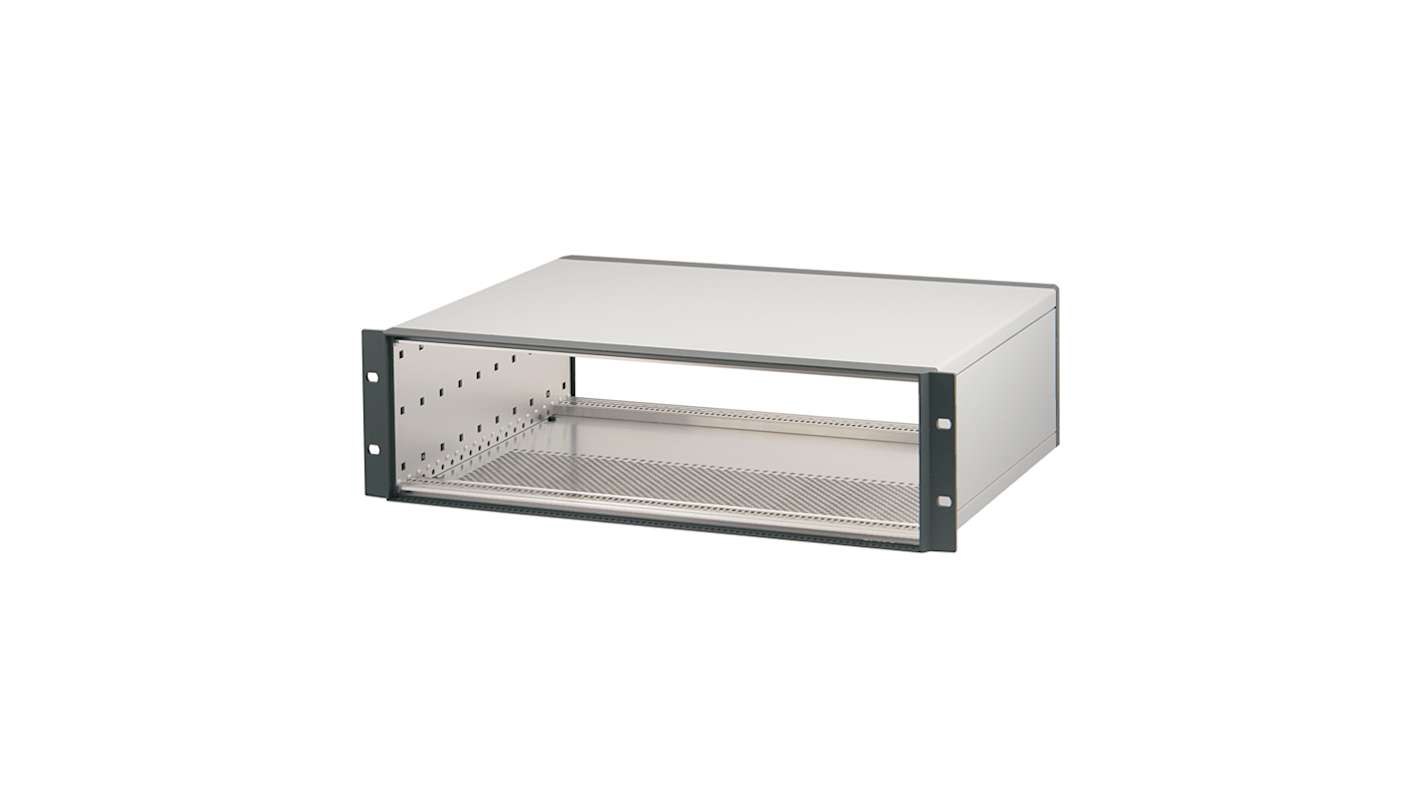 nVent SCHROFF RatiopacPRO Series 2U Rack Mount Chassis, 84HP, 436mm Depth