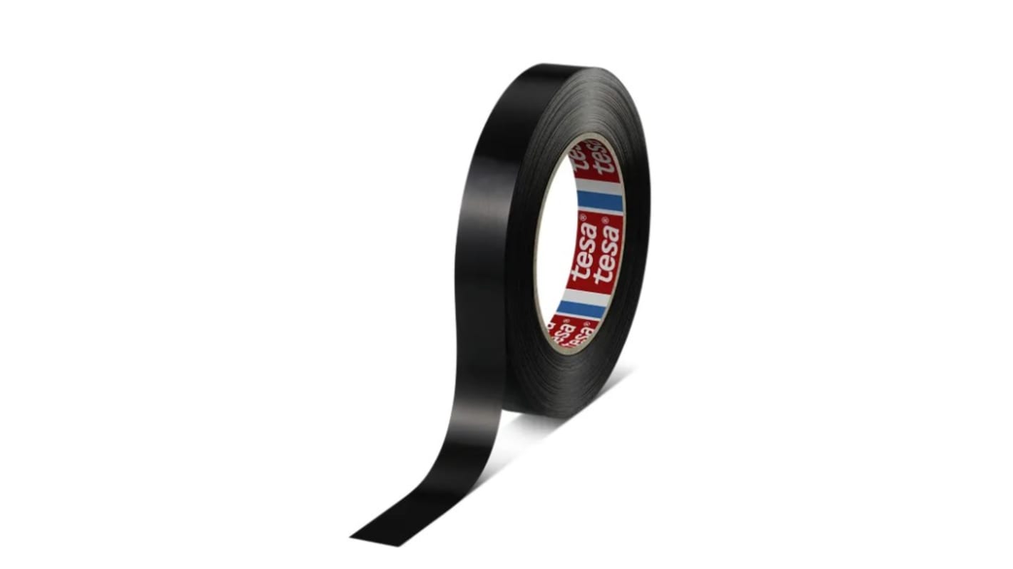 Tesa 4288 tesa 4288 Black Strapping Tape, 66m x 25mm