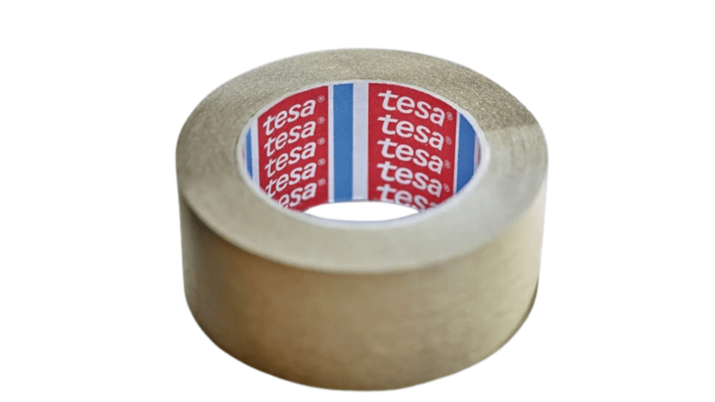 Tesa 梱包テープ,幅：75mm,長さ：50m 茶
