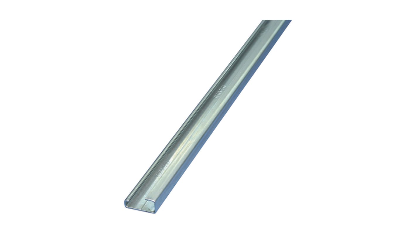 Guida DIN nVent ERIFLEX G Guida DIN 2000mm x 15mm x 32mm, in Acciaio