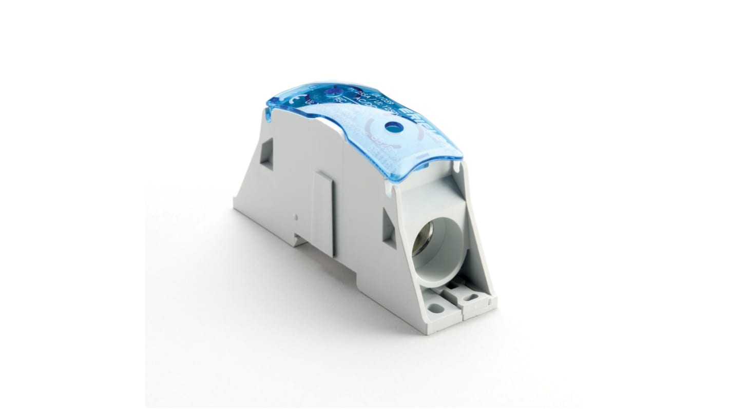 nVent ILSCO SB Series Terminal Block, 1-Way, 400A, 2 → 4/0 AWG Wire, Cage Clamp Termination