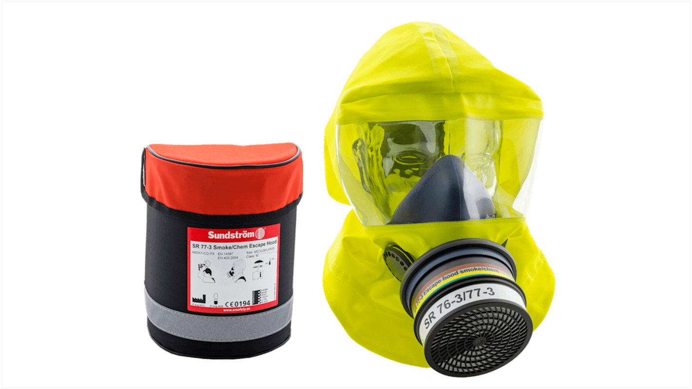 Sundstrom H15-3312 Yellow Silicone Protective Hood