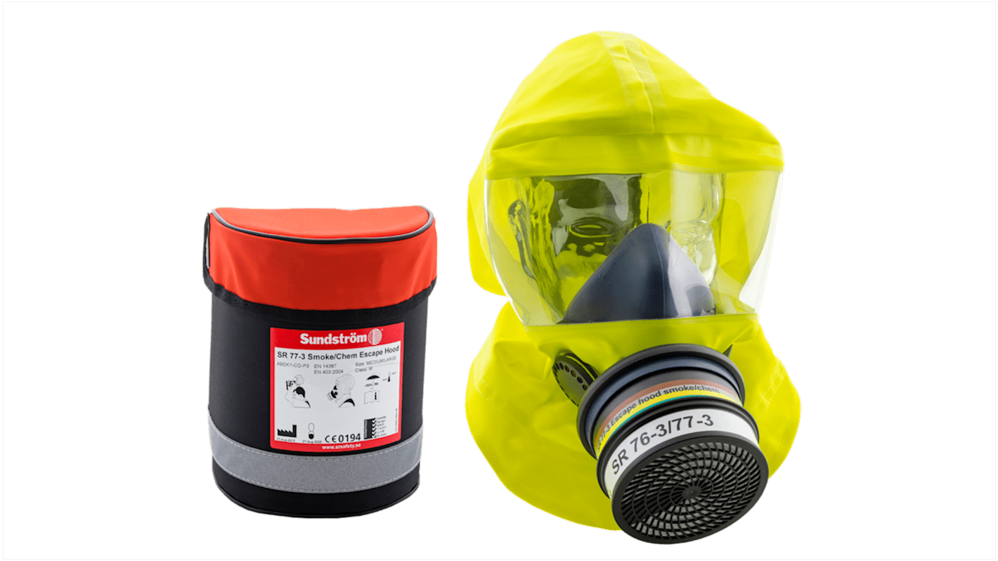 Sundstrom H15-3512 Yellow Silicone Protective Hood