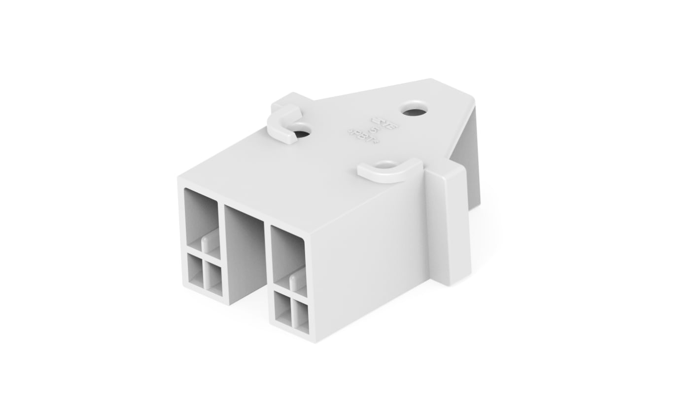 Contenitore per morsetto TE Connectivity serie 2426423, PBT rinforzato con fibre di vetro, 0.75 → 2mm²