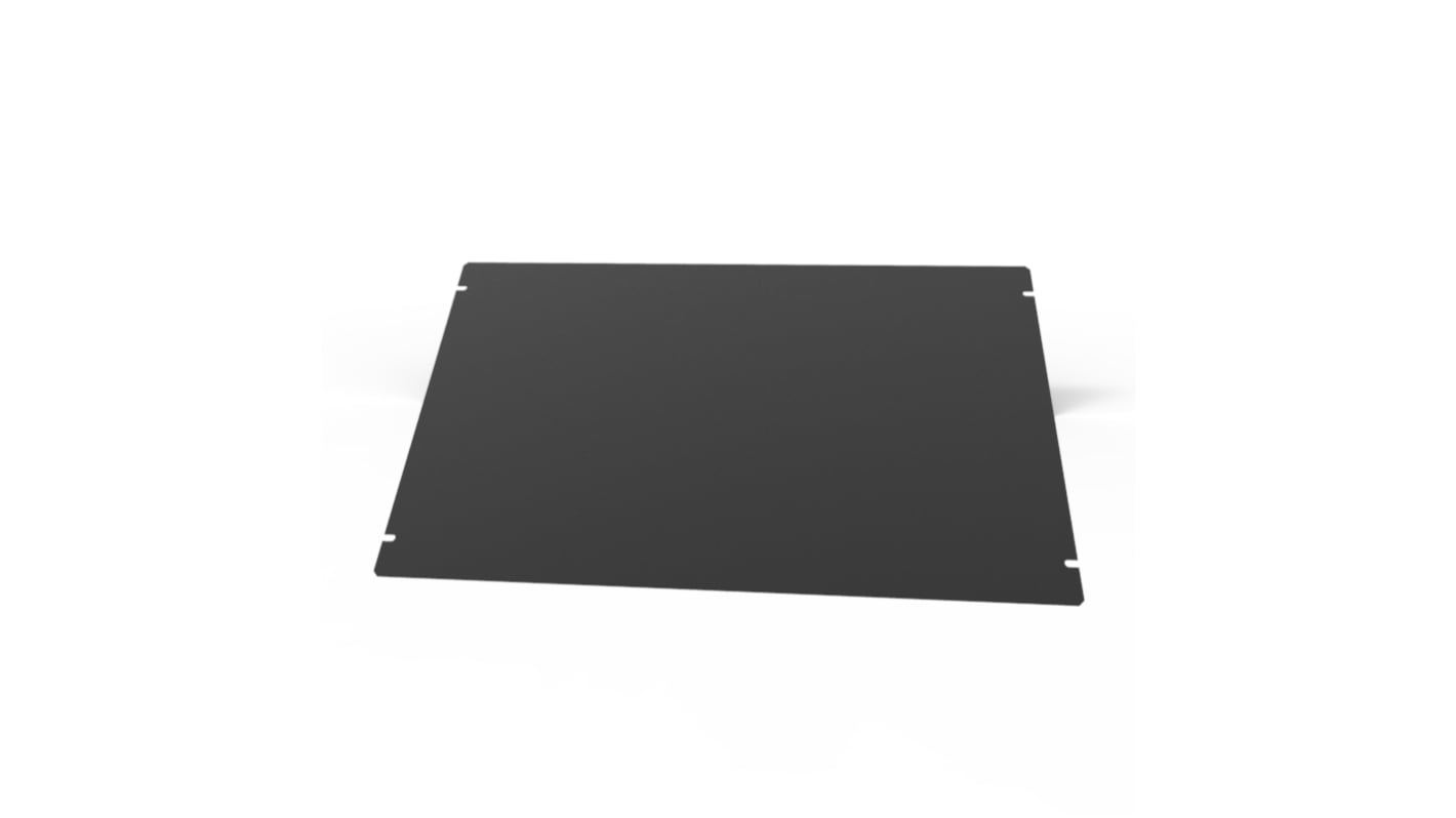 Hammond 1441 Series Steel Bottom Plate for Use with Steel Chassis, 10 x 17 x 2in