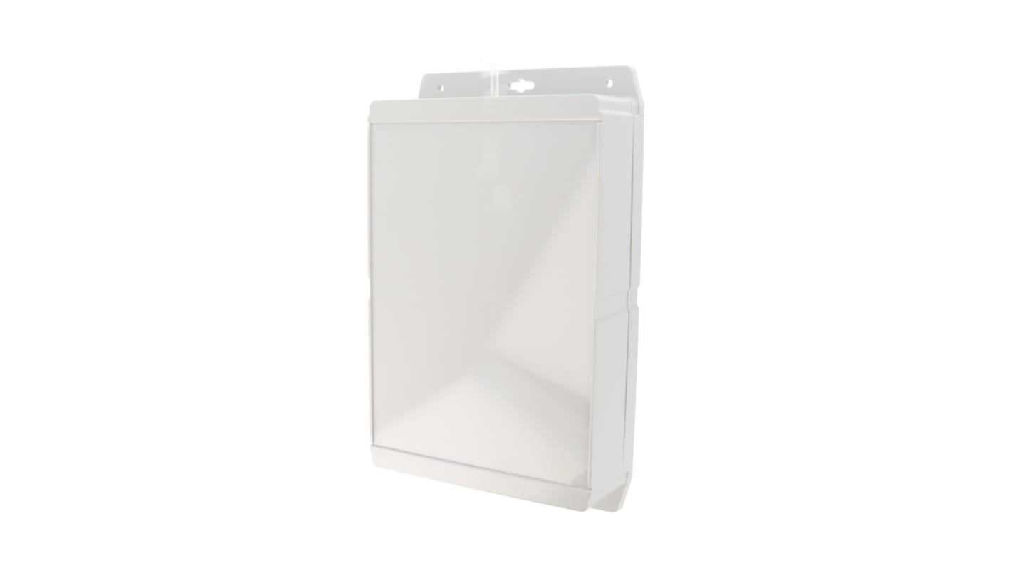 Hammond 1555F Series Grey Polycarbonate Enclosure, IP66, IP68, Flanged, Grey Lid, 240 x 160 x 62mm