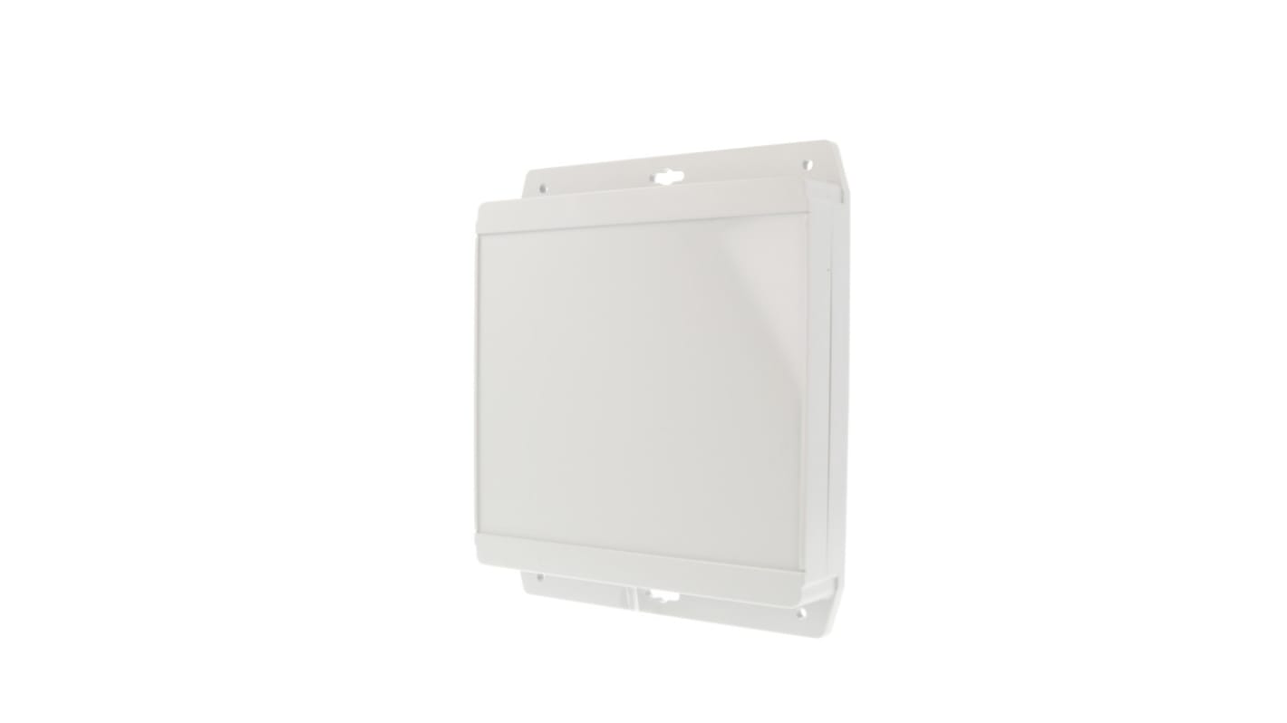 Hammond 1555F Series Grey Polycarbonate Enclosure, IP66, IP68, Flanged, Grey Lid, 180 x 180 x 40mm