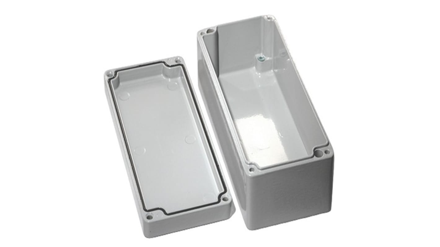 Caja Hammond de Aluminio Gris, 175 x 80 x52mm, IP68