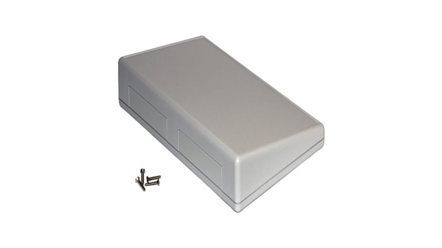 Caja Hammond de ABS, Plástico Gris claro, 220 x 140 x 46mm, IP54