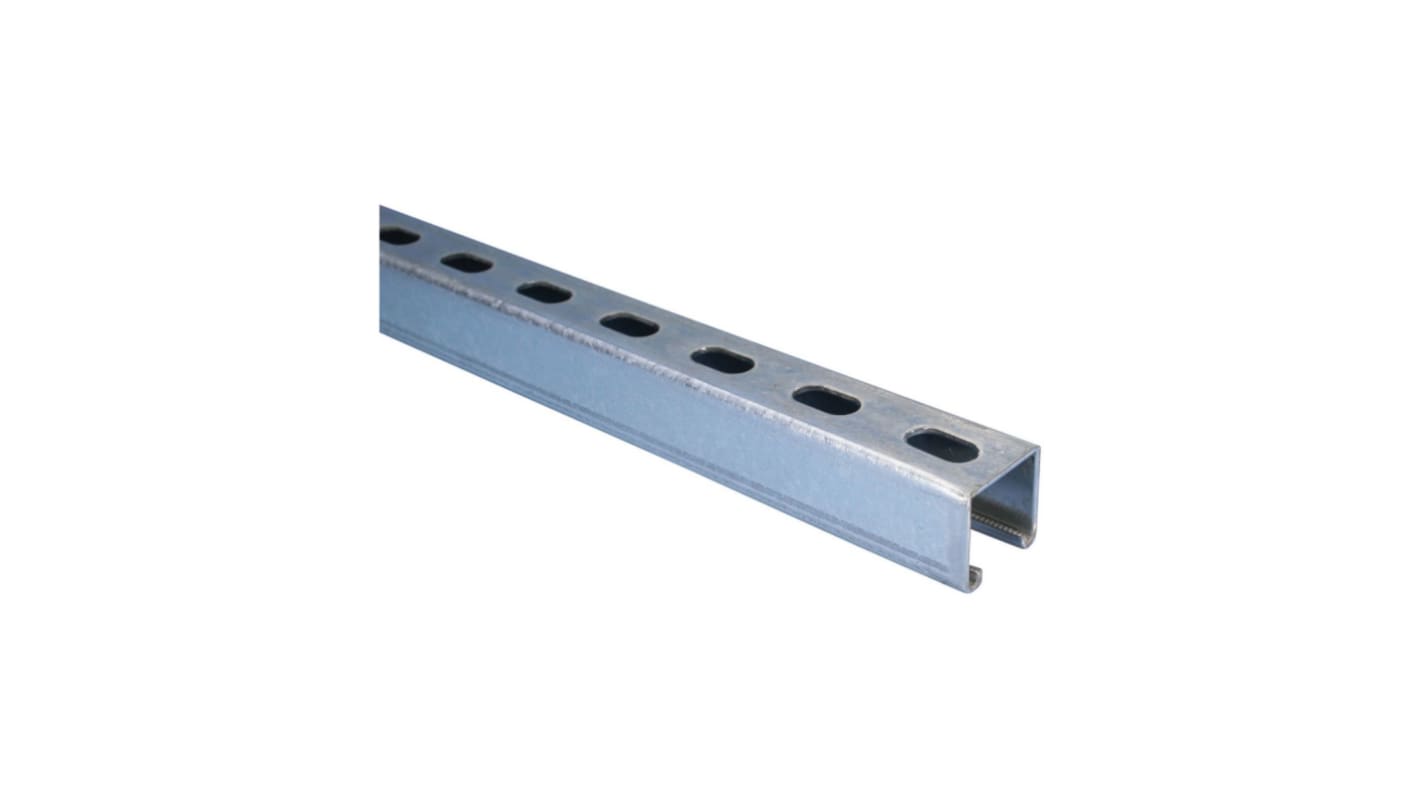 nVent CADDY Steel Plain Channel, 3m Long