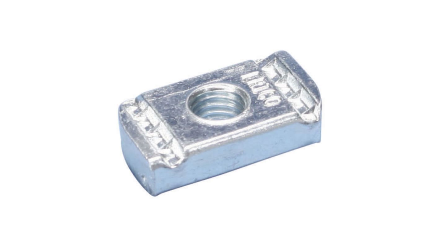 Dado prigioniero in Acciaio galvanizzato nVent CADDY, filettatura M6mm, dimensioni 6mm