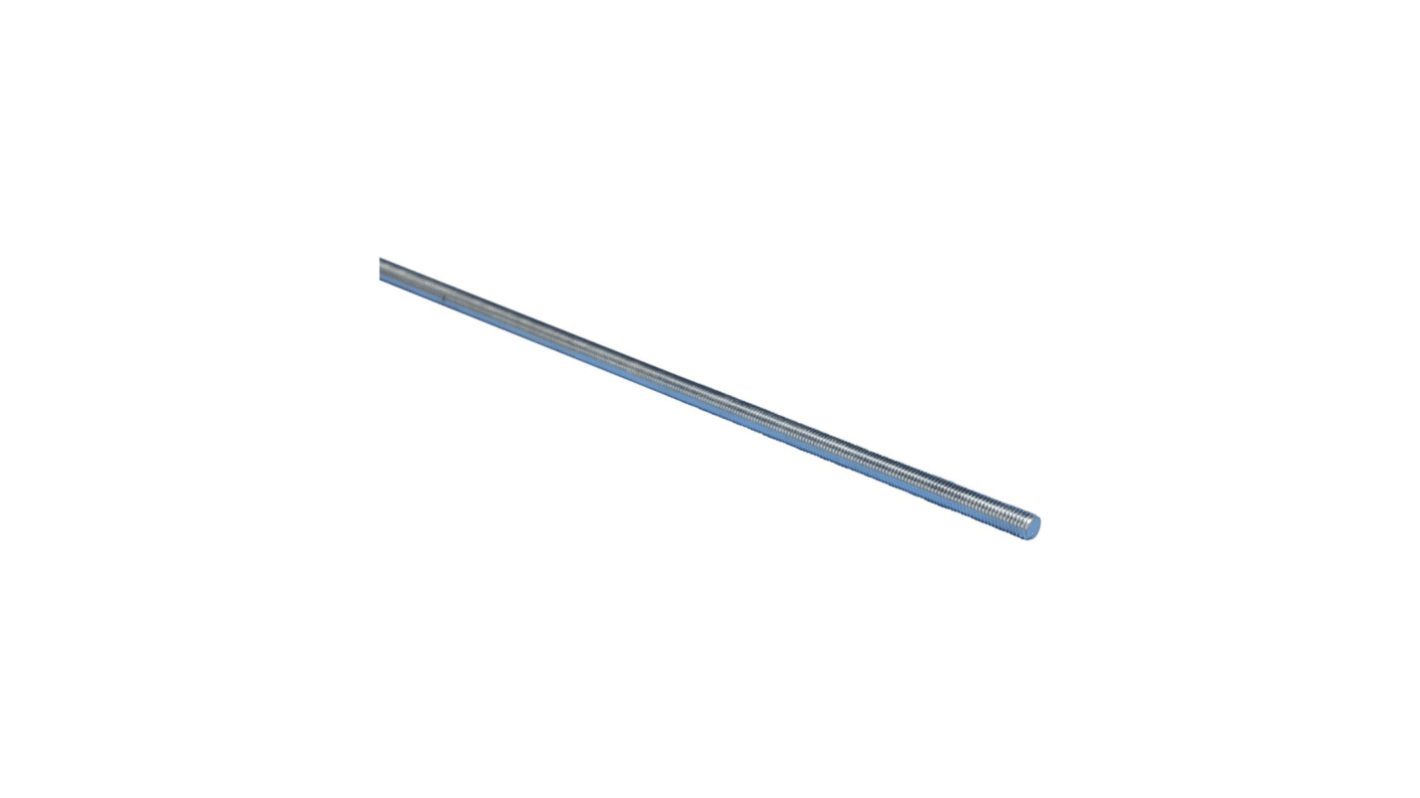 nVent CADDY Galvanised Steel Threaded Rod 592590, M8, 1m