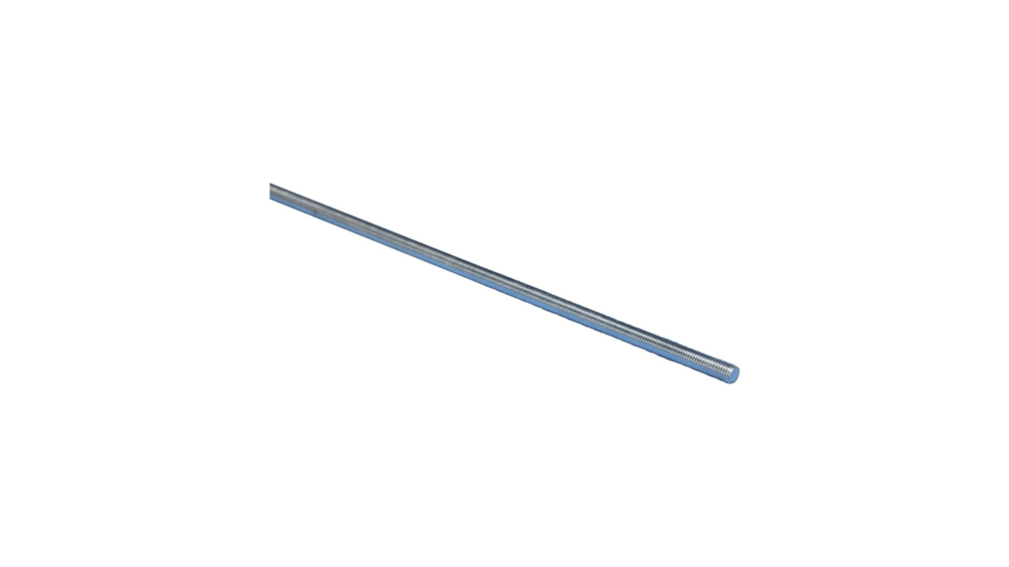 nVent CADDY Galvanised Steel Threaded Rod 592600, M8, 2m