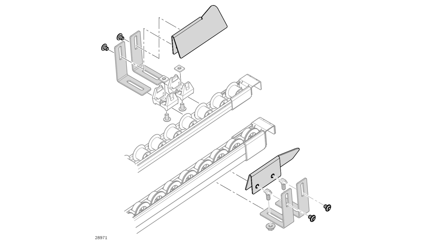 Bosch Rexroth vezetősín keret