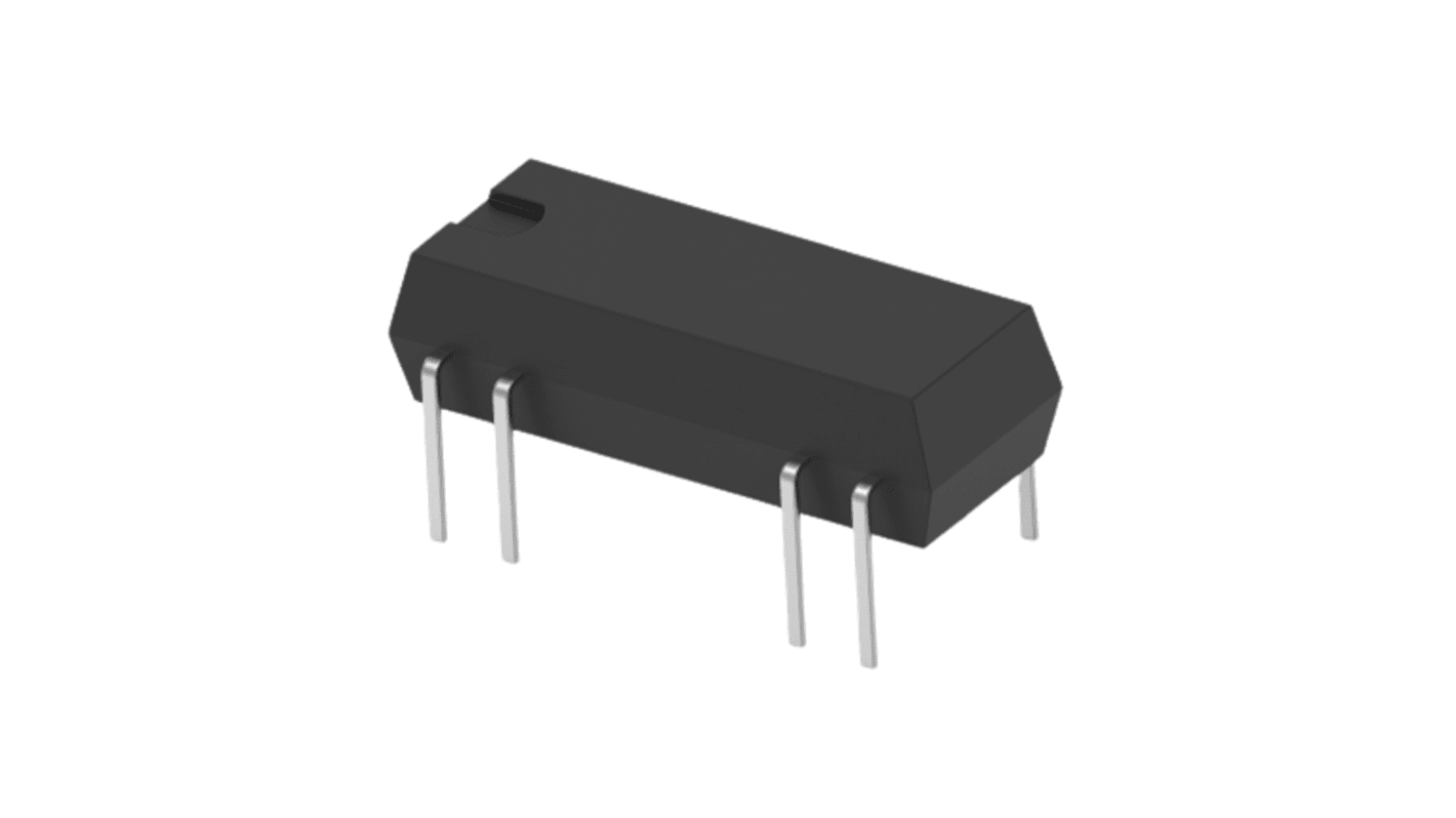 Relé de señal TE Connectivity Axicom Reed Relay V23100 -V4, SPST, 24V dc, montaje en PCB, para Equipos de medición,