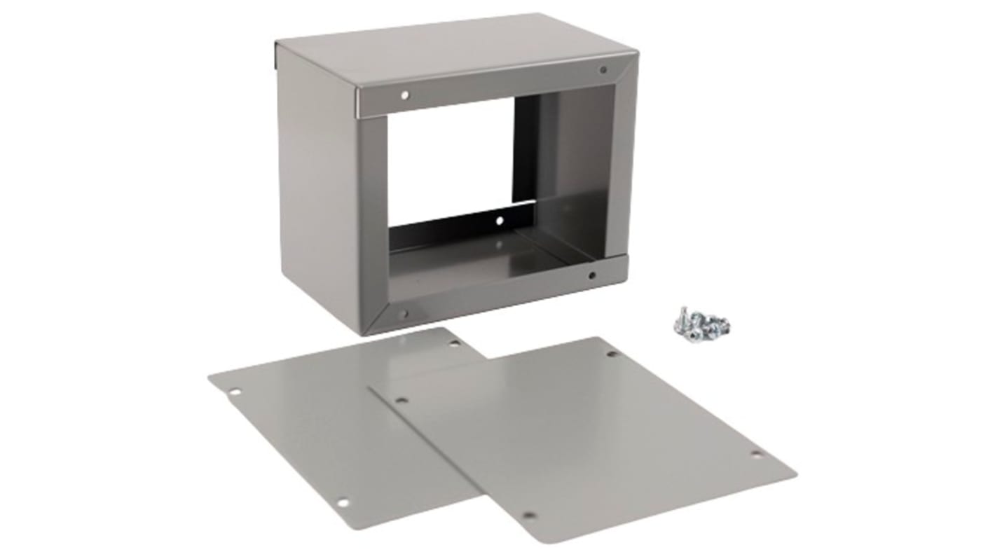 Caja Hammond de Acero Gris, 102 x 51 x 102mm