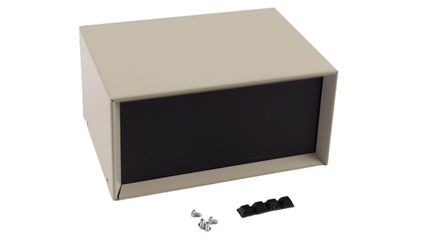 Caja Hammond de Aluminio y acero Beige, 203 x 152 x 102mm