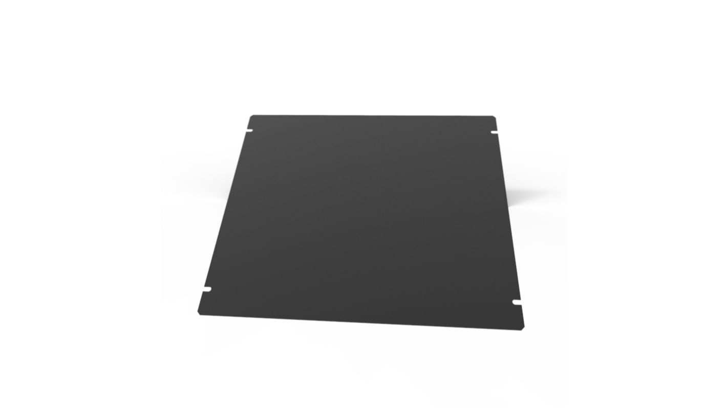 Placa Inferior Hammond serie 1441 de Acero, 10 x 12 x 2plg, para usar con Chasis de acero